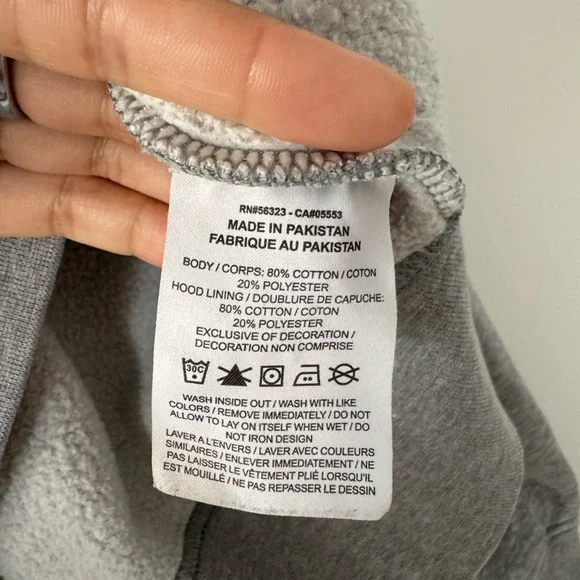 Nike Gray Pullover Hoodie - Picture 3 of 6